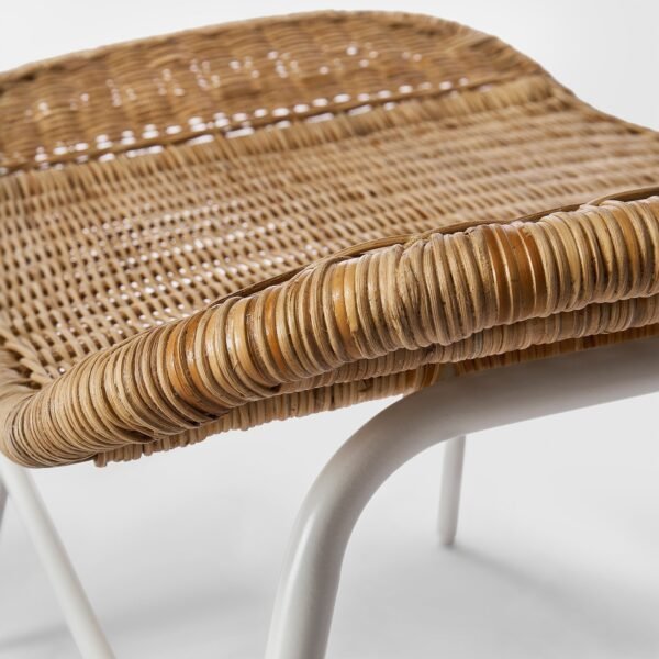 FootEase 7 – Rattan Footstool