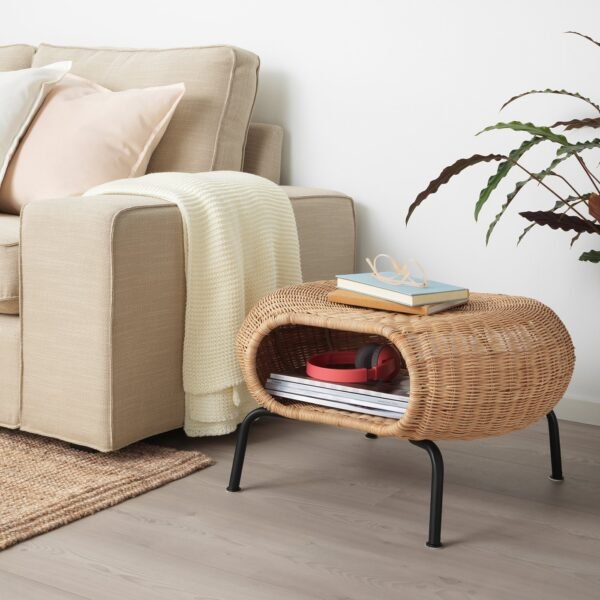 FootStore 1: Rattan Footstool with Storage