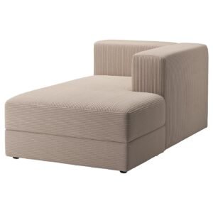 ModLounge CR - Chaise longue module, right, with armrest/Samsala grey-beige
