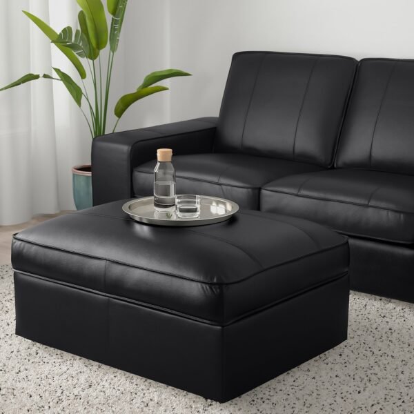 FootEase 8 – Footstool, Grann/Bomstad black