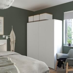 Sento Wardrobe with 4 doors, 160x57x181 cm