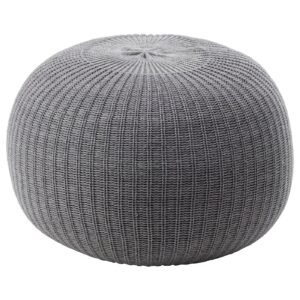 PuffSoft 1 – Grey Pouffe