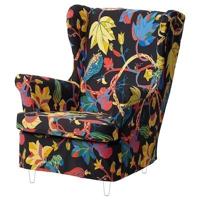 Velin Slipcover for wing chair